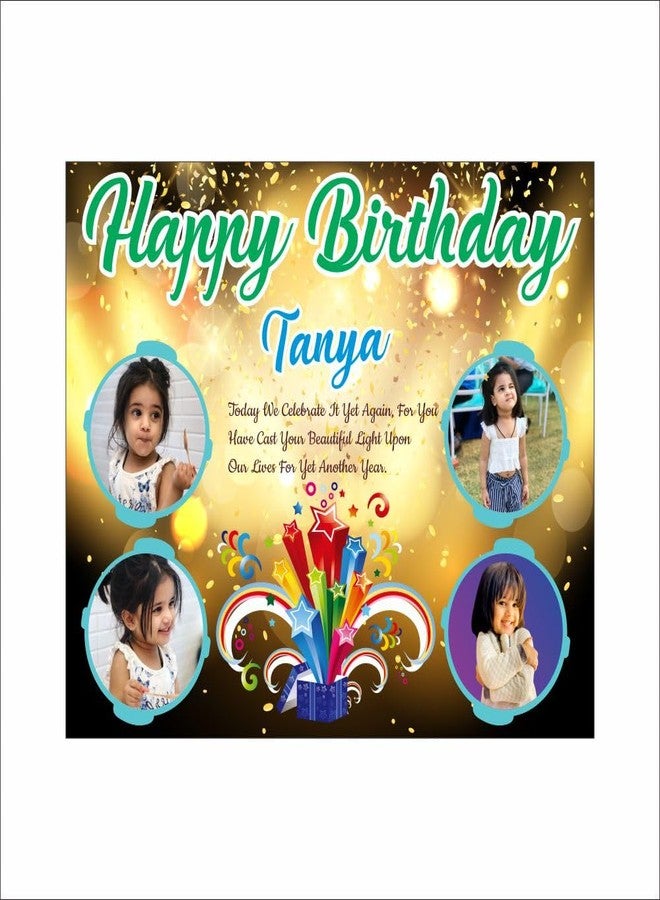 Chitransh Cutstomise Banner for Birthday/Anniversary & for Every Occassion (60x48 inch) - Image 1